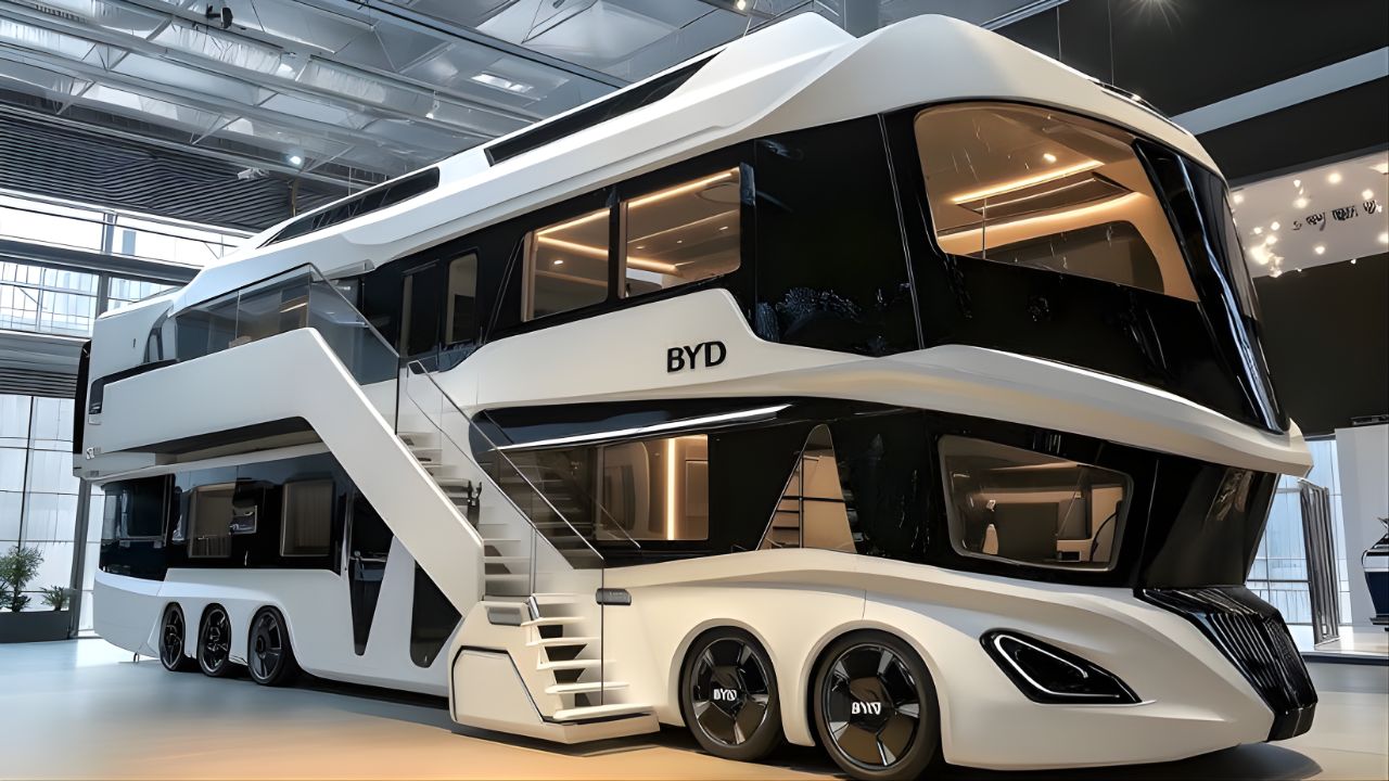 2026 BYD Motorhome Launch: Futuristic Design, Luxury Comfort & Electric Range